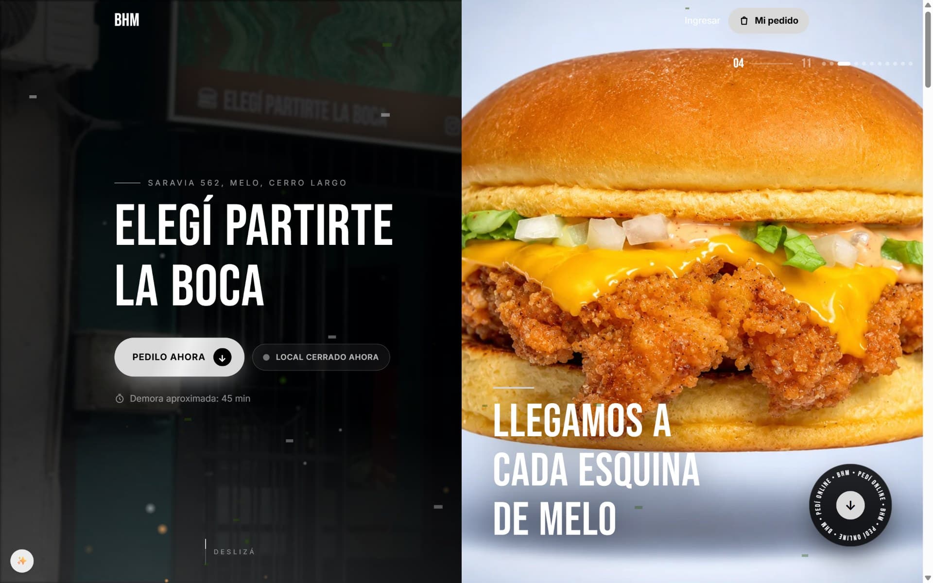 BHM — portada
